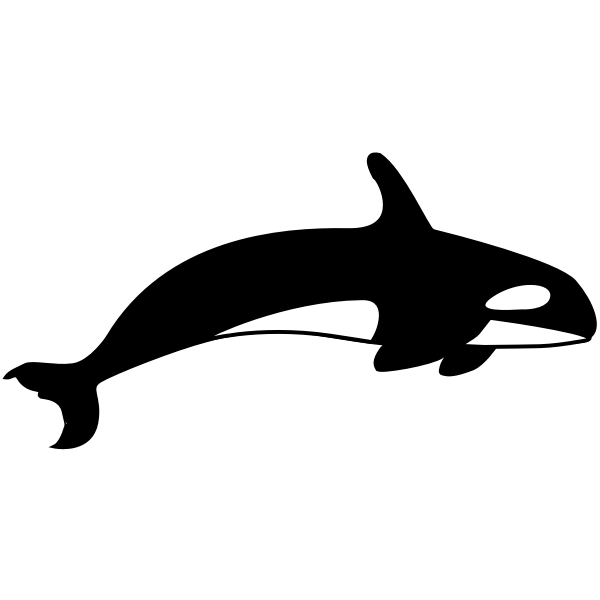 SVG Orca silhouette