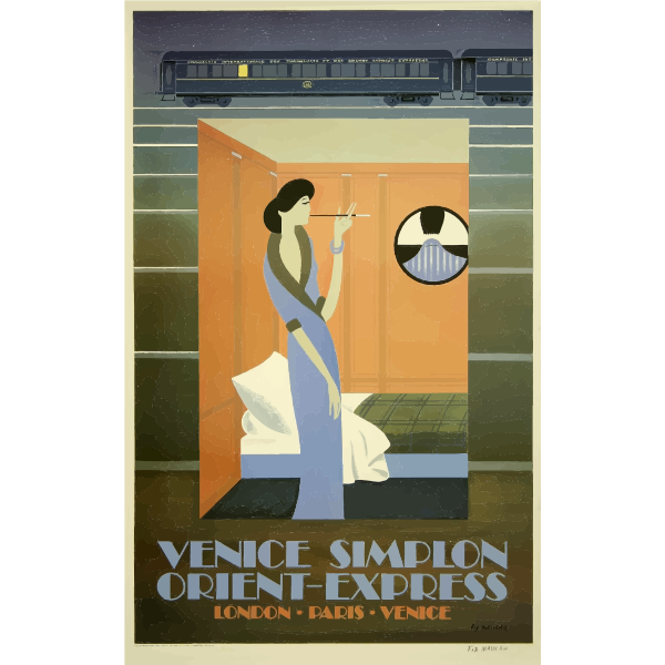 SVG Orient Express promotional poster