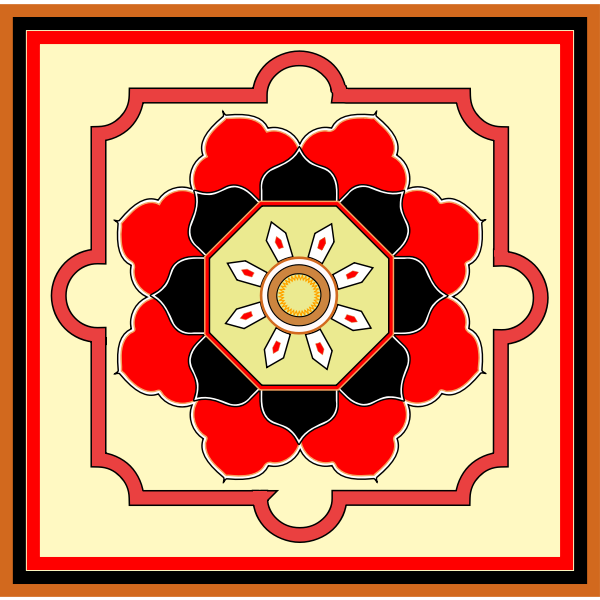 SVG Oriental carpet