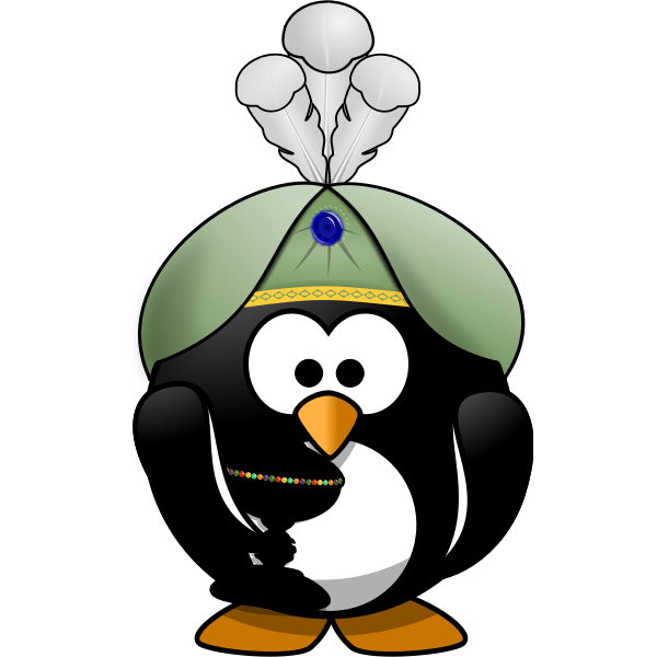 SVG Oriental Penguin 2