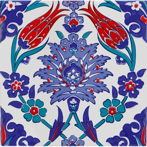 SVG Oriental Tile Pattern