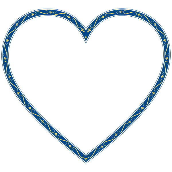 SVG Ornamental heart