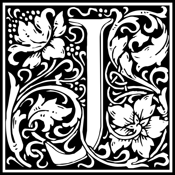 SVG Ornamental J