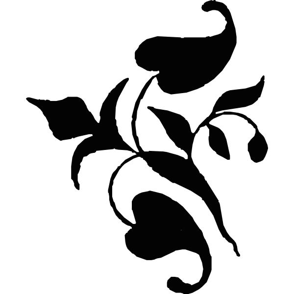 SVG Ornamental vine leaves 1879