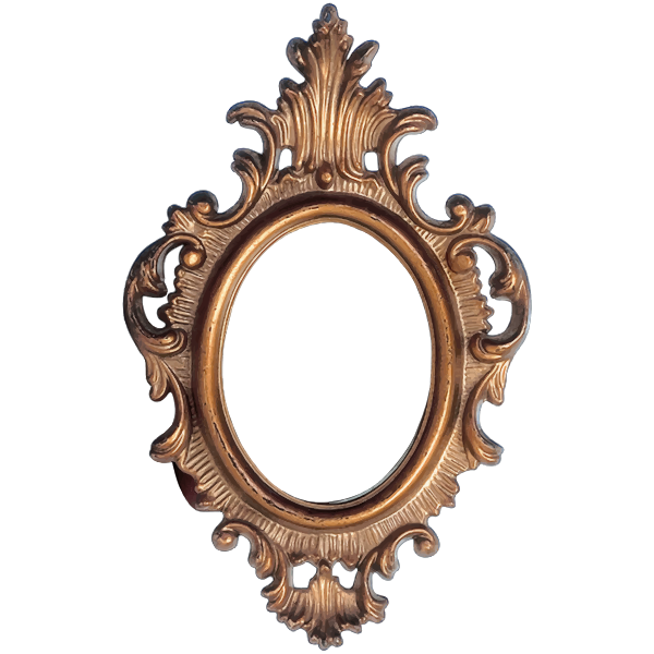 SVG Ornate Frame Circular Shape