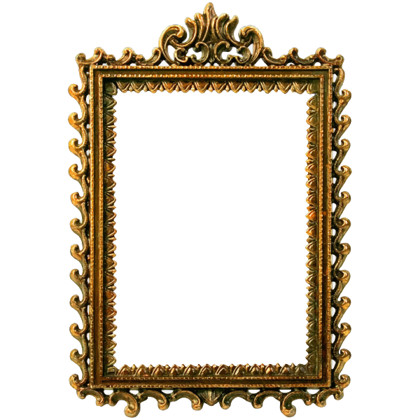 SVG Ornate Frame Retro Art