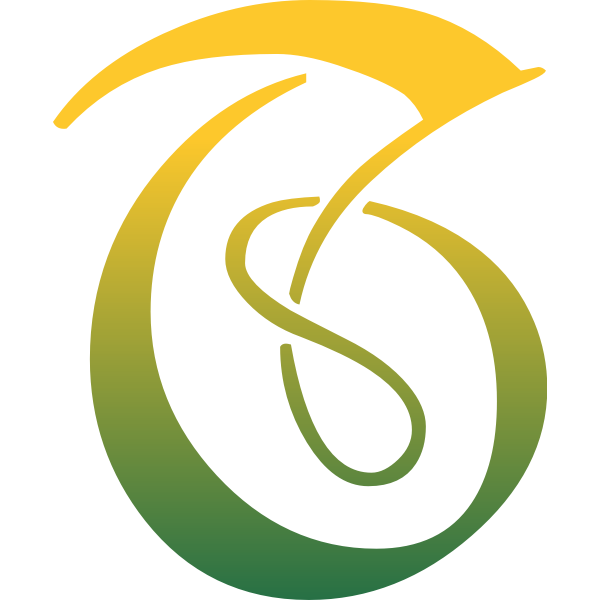 SVG Ornate green T
