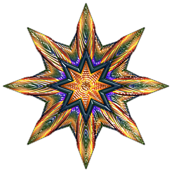 SVG Ornate Star Variation 1