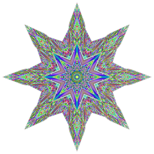 SVG Ornate Star Variation 3