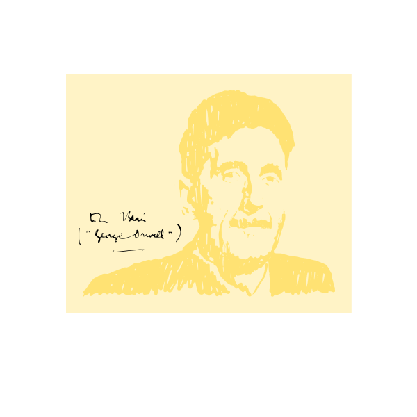 SVG Orwell Eric Blair