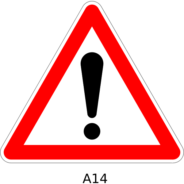 SVG Other danger sign