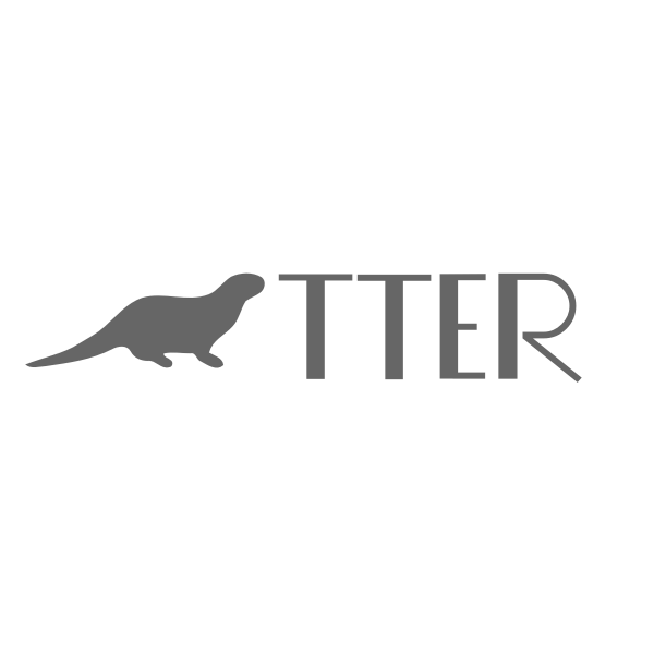 SVG Otter Typography