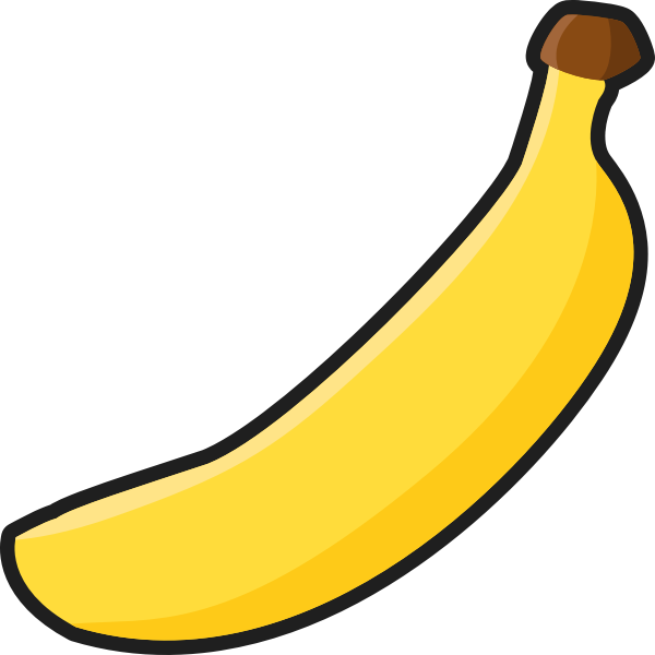 SVG Outline vector illustration of ripe