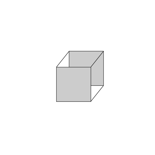SVG Outlined box