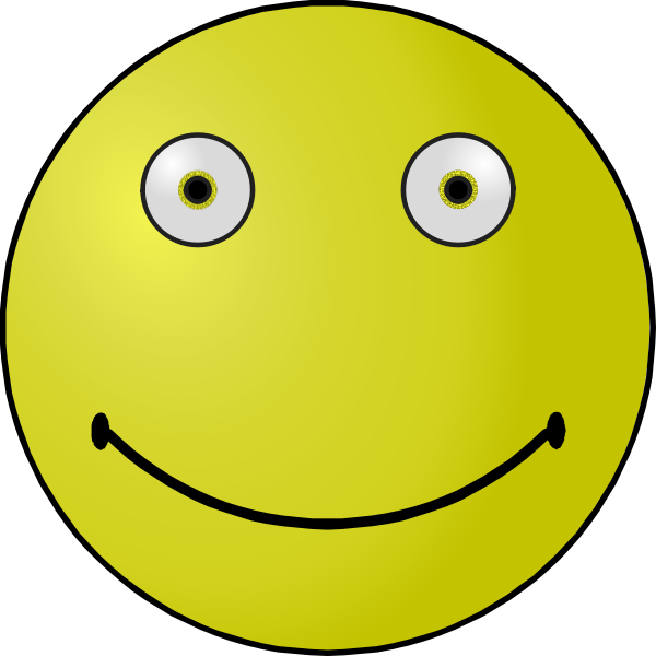 SVG Outlined smiley
