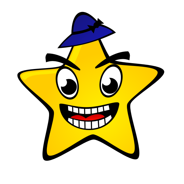 SVG Outlined star image