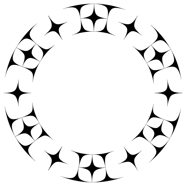 SVG Oval mirror shape