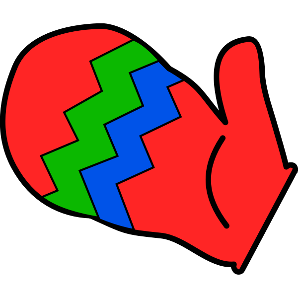 SVG Oven mitt vector clip art