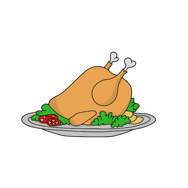 SVG Oven-roasted turkey