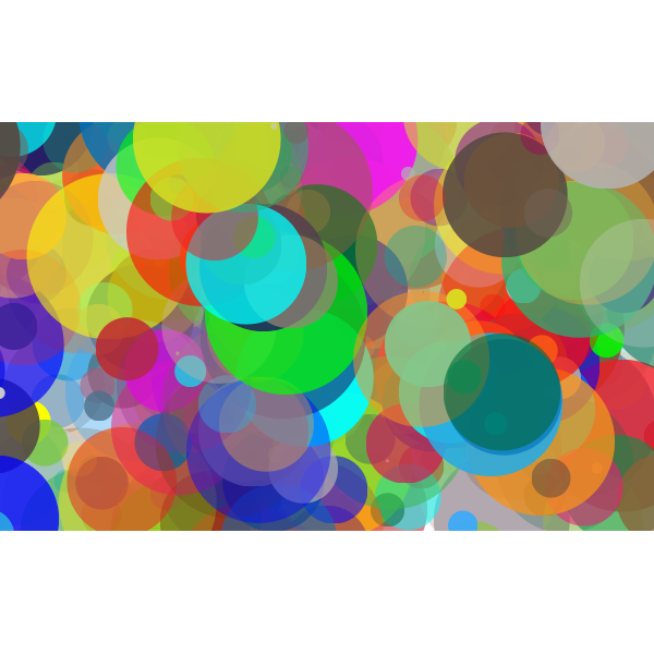SVG Overlapping Circles Background