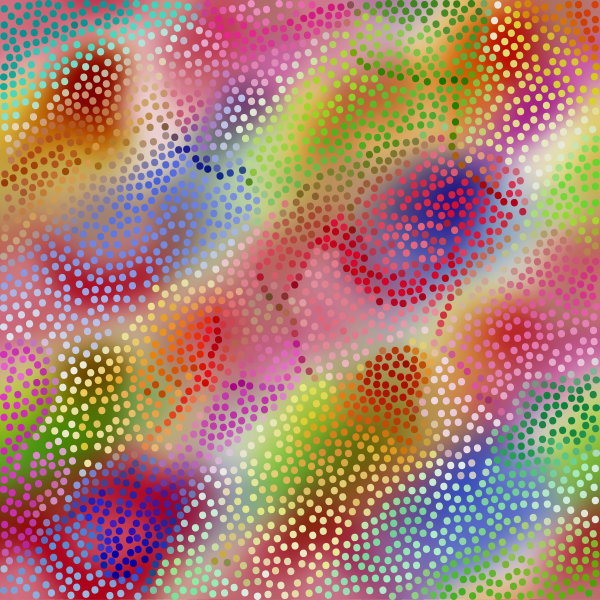 SVG Overlapping colors in a wallpaper