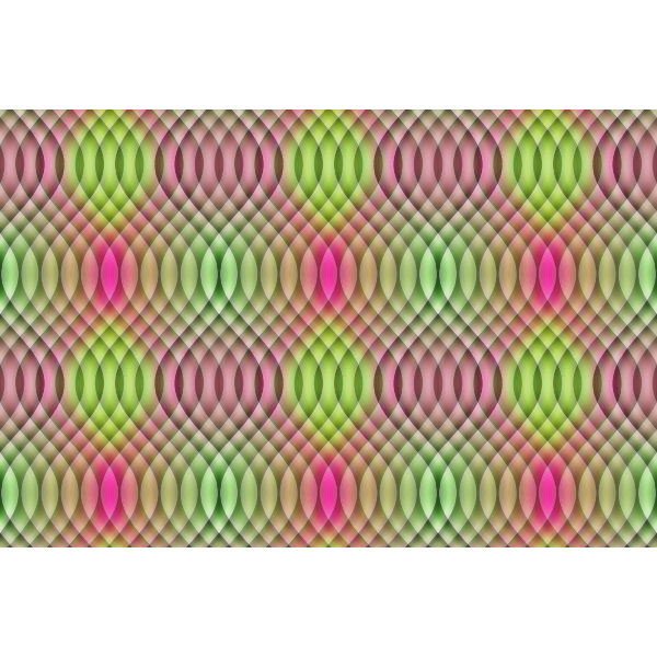 SVG Overlapping green and pink colors