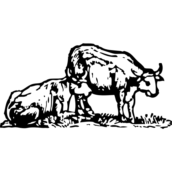 SVG oxen