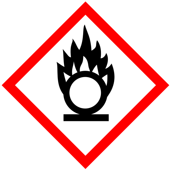 SVG Oxidizing substances warning