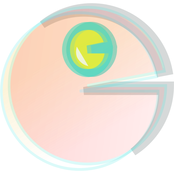 SVG Pac-Man vector icon