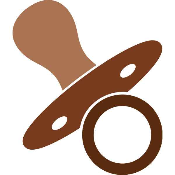 SVG Pacifier vector