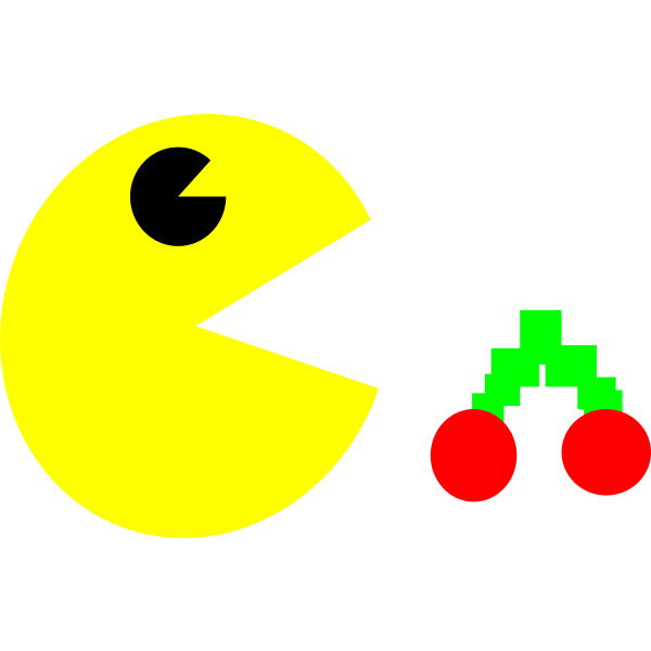 SVG pacman