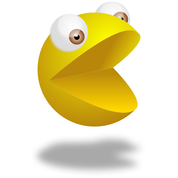 SVG Pacman image