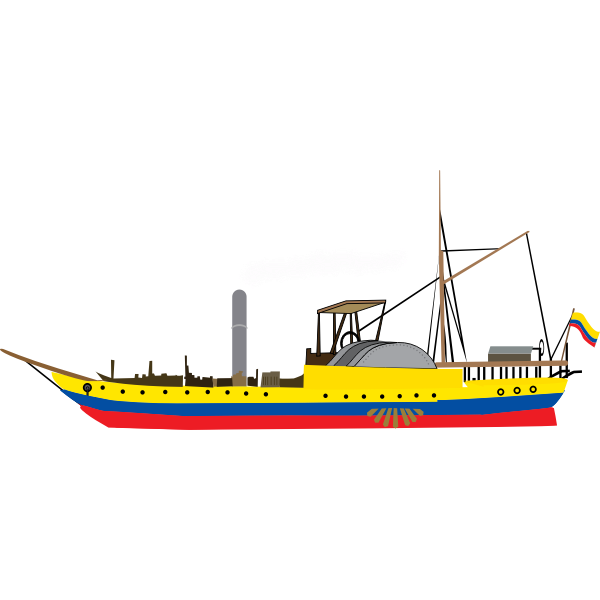 SVG Paddle steamer image