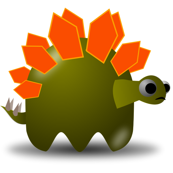 SVG Padepokan Stegosaurus