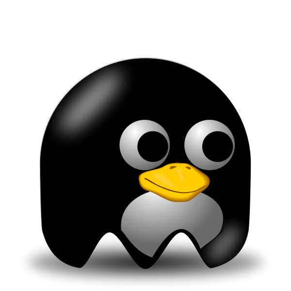 SVG Padepokan Tux vector image