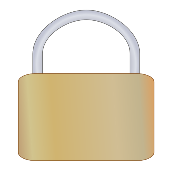 SVG Padlock image