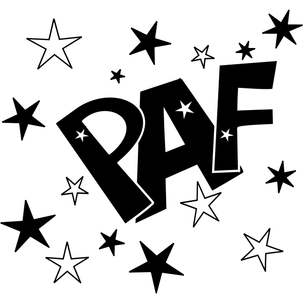 SVG PAF from comics