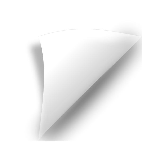 SVG Page curl vector image