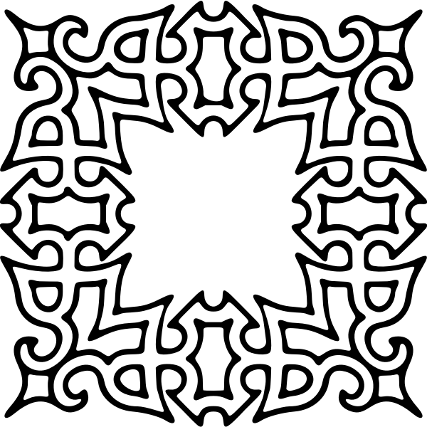 SVG Page Ornament Decoration