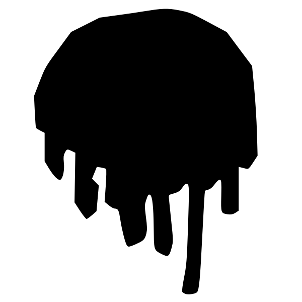 SVG Paint drip splat