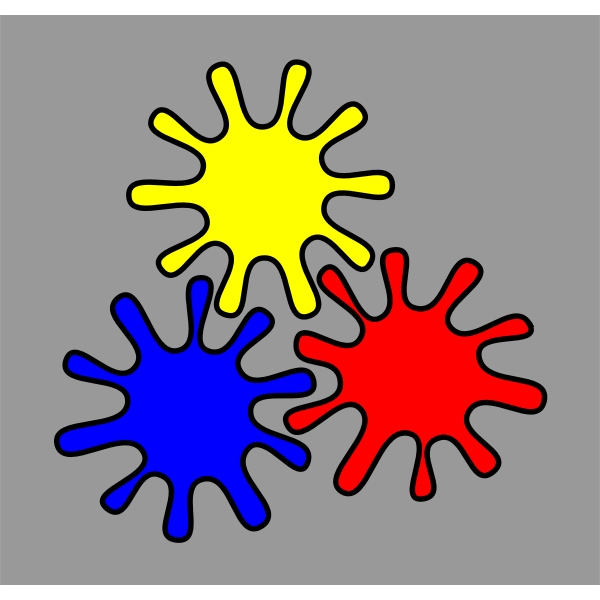 SVG Paint splash