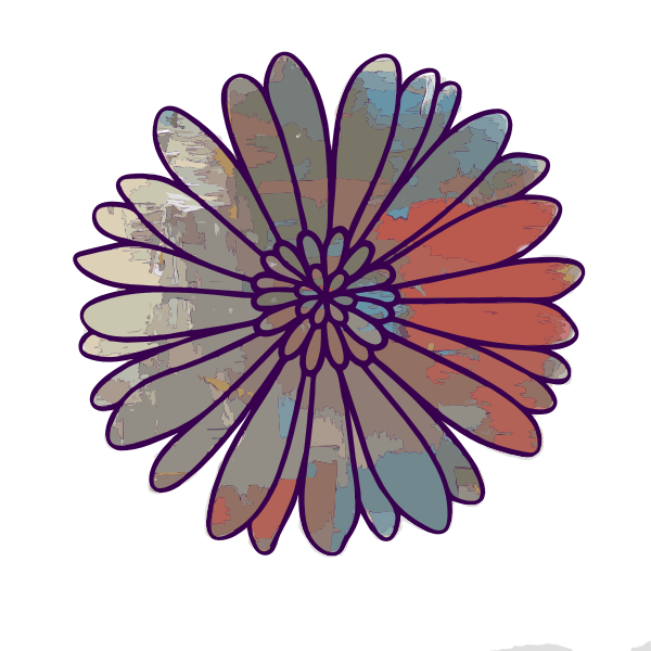 SVG Painted Flower 2015060402