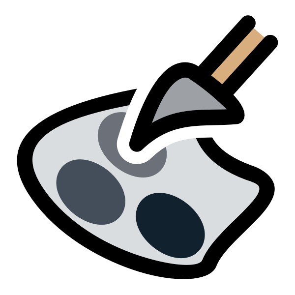 SVG Painting palette
