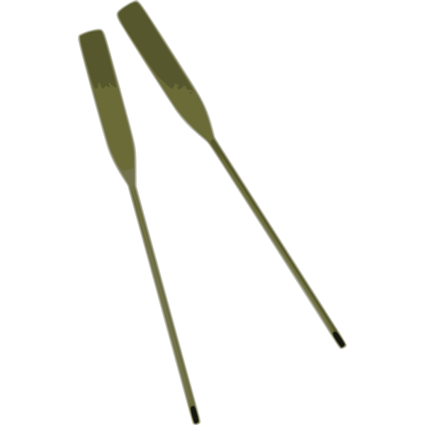 SVG Pair of oars