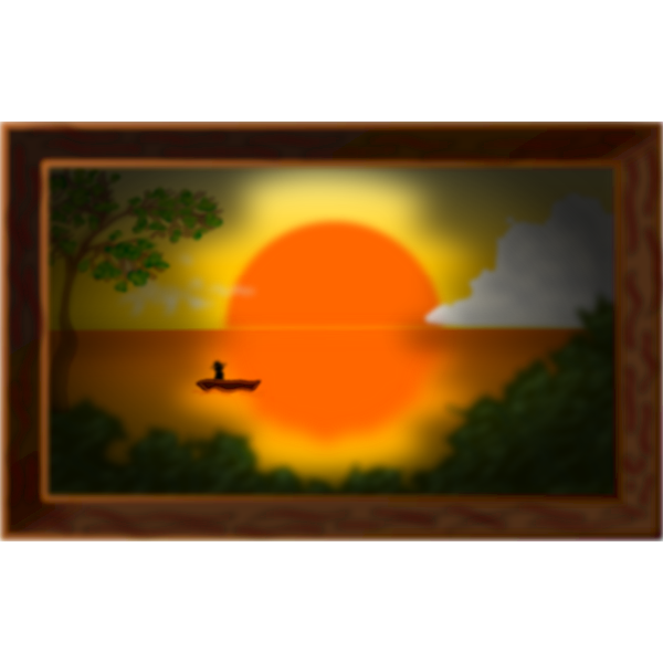 SVG Paisaje Nocturno