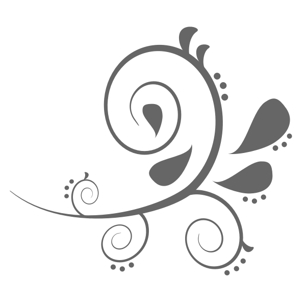 SVG Paisley Curves VEctor