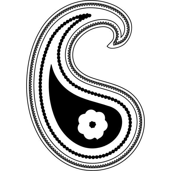 SVG Paisley patterm