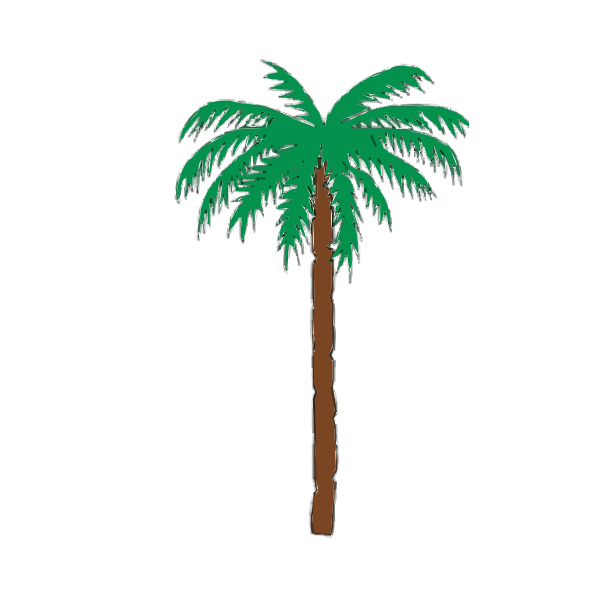 SVG Palm Tree 2015060934