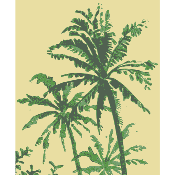 SVG Palm Tree Pattern