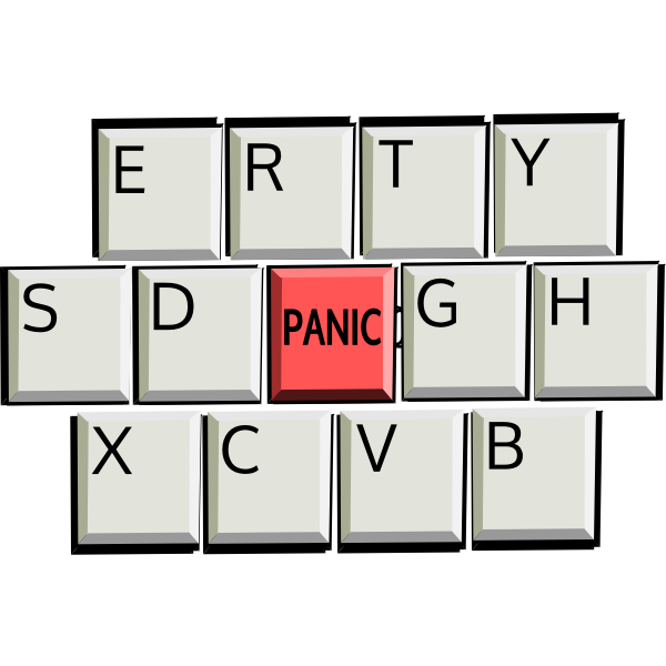 SVG Panic button